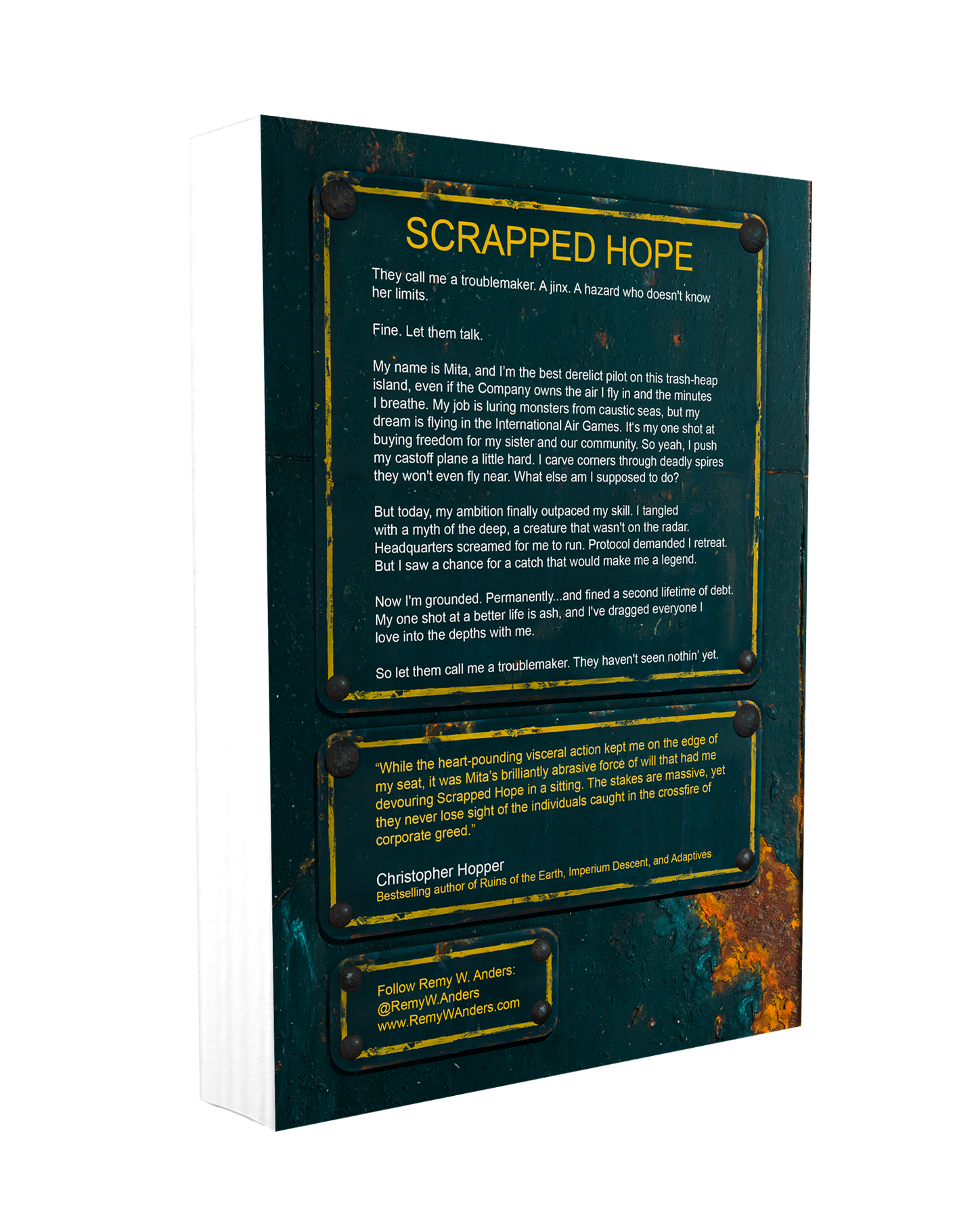 Scrapped Hope - Damaged Discounted Paperback