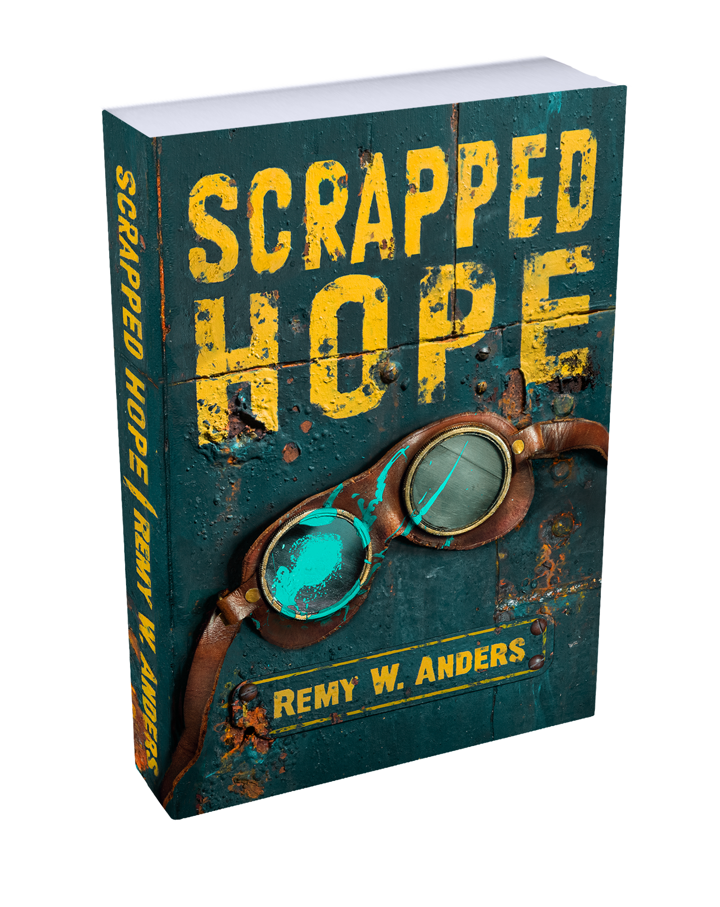 Scrapped Hope: signed paperback. A sci-fi action-adventure novel